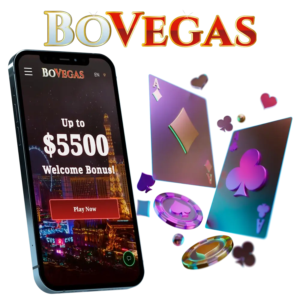 Try BoVegas mobile version to play online casino games.