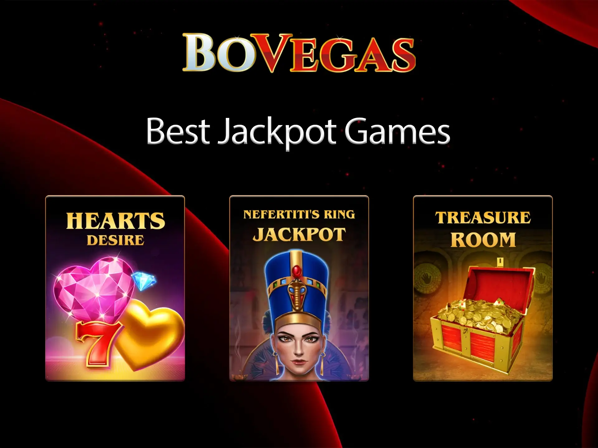 Try the most popular jackpot games among players in Australia and BoVegas Casino.