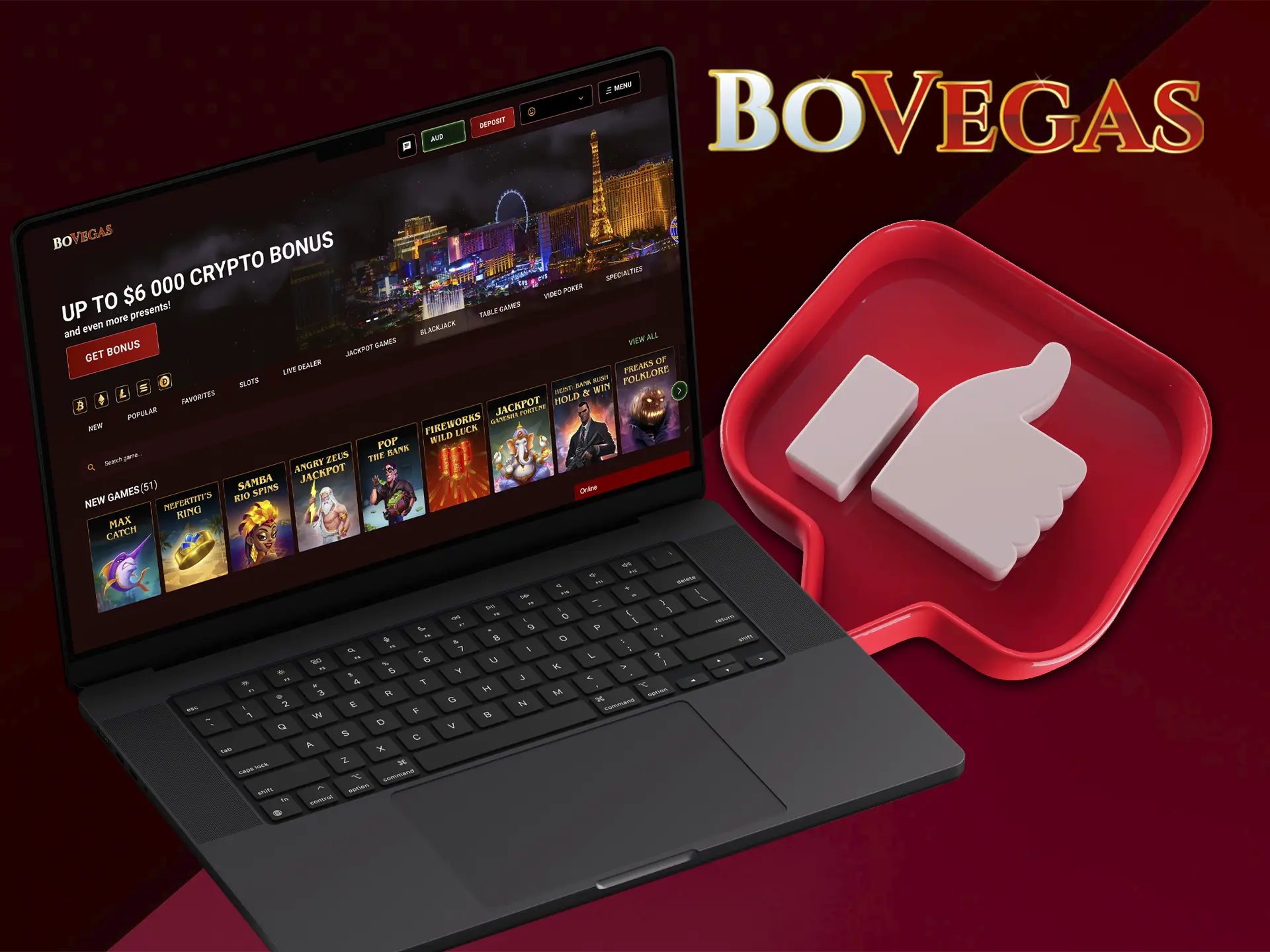 Be confident in your choice of BoVegas casino, as it is definitely one of the most secure sites.