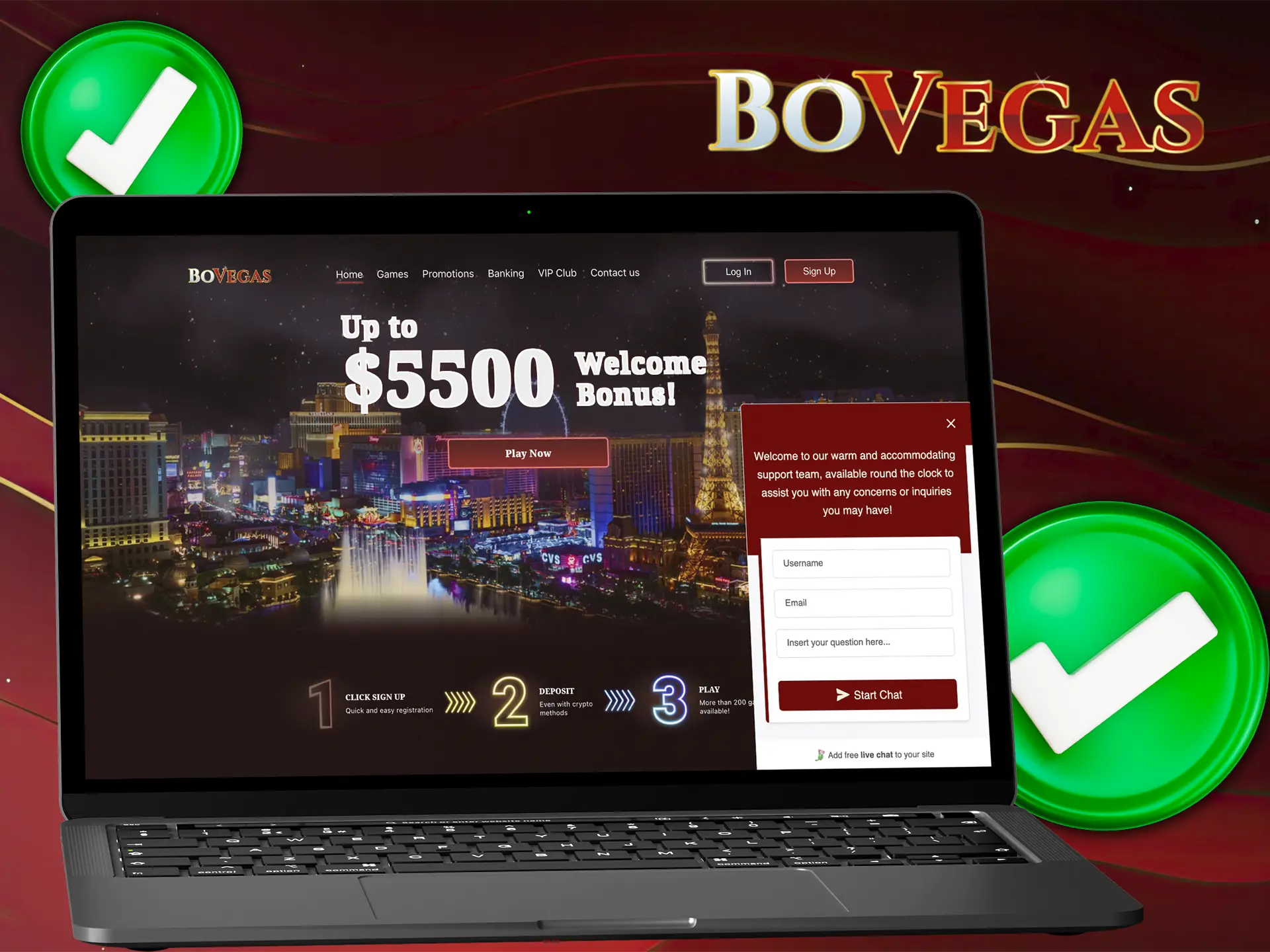 The best BoVegas customer reviews confirm the fact that the casino is completely official.