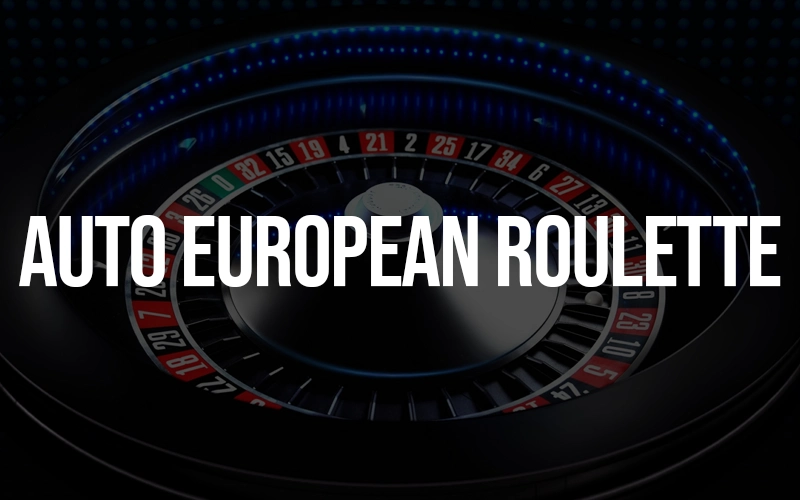 The classic game European Roulette is waiting for you on BoVegas.