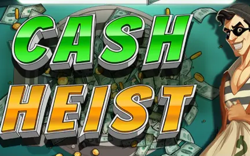Gold bars and riches in Cash Heist slot are waiting for you on BoVegas.