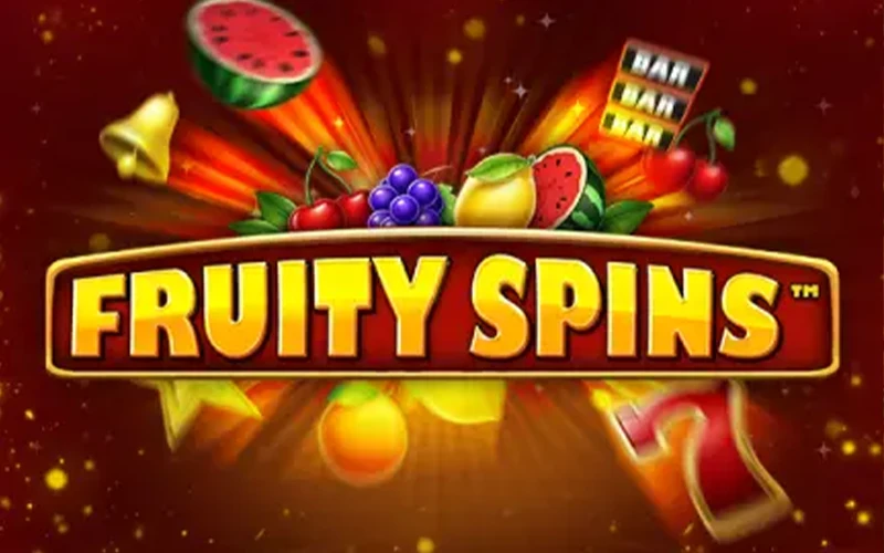 Collect 9 identical fruity symbols to hit the jackpot in Fruity Spins at BoVegas.
