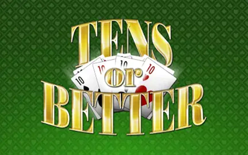 At BoVegas you'll find a variety of poker game options including Tens or Better.